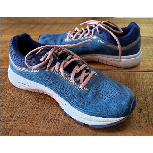 Womens ASICS GT-1000 7 Running Shoes Sneakers Pink Azure Blue Size 9 - Picture 6 of 11